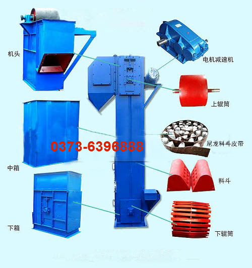 TD斗式提升機結(jié)構(gòu) TD斗式提升機結(jié)構(gòu)
